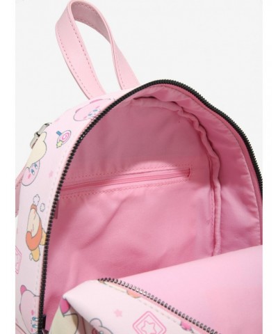 Kirby Pink Toss Mini Backpack $23.95 Backpacks