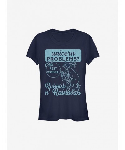 Disney Pixar Onward Call Rubbish N' Rainbows Girls T-Shirt $8.19 T-Shirts