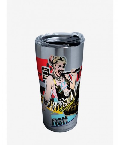 DC Comics Birds of Prey Harley Quinn 20oz Stainless Steel Tumbler With Lid $11.17 Tumblers