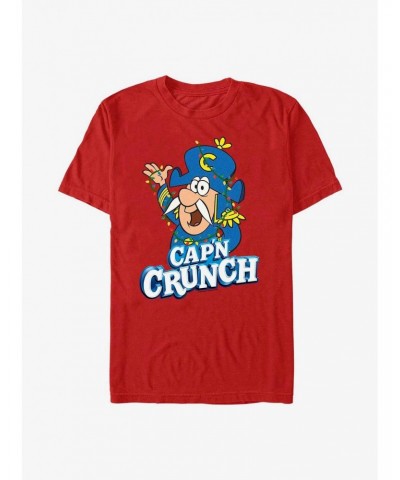 Capn Crunch Holiday String Light Wrap T-Shirt $7.17 T-Shirts