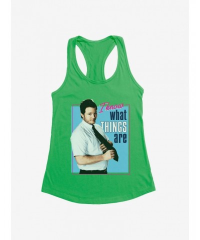 Parks And Recreation Andy Knows Things Girls Tank $5.40 Tanks