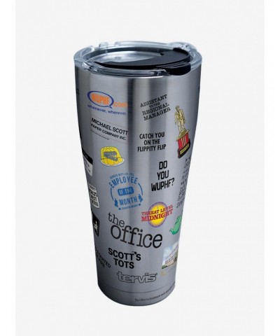 The Office Smorgasbord 30oz Stainless Steel Tumbler With Lid $22.45 Tumblers