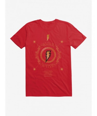 DC Comics Shazam!: Fury Of The Gods Greek Art T-Shirt $8.41 T-Shirts