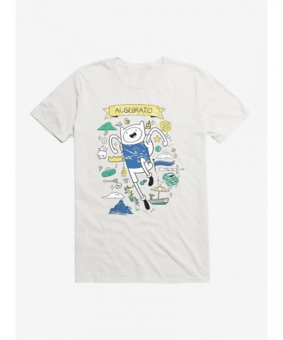 Adventure Time Finn Algebraic T-Shirt $7.84 T-Shirts