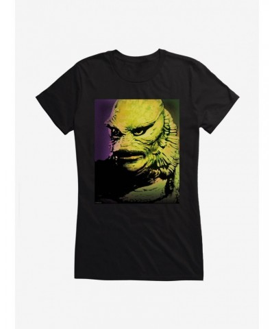 Creature From The Black Lagoon Live Action Glare Girls T-Shirt $7.47 T-Shirts