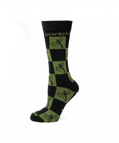 Disney Goofy Checkered "Gawrsh!" Socks $7.76 Socks