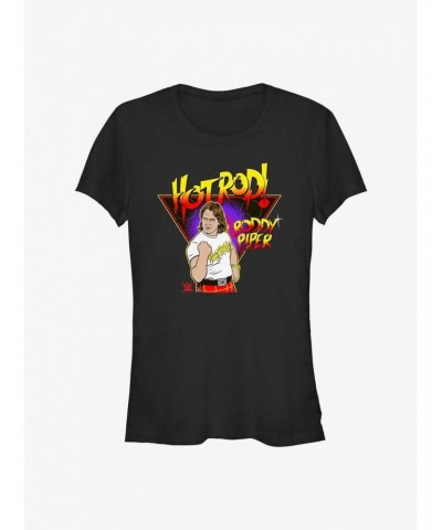WWE Hot Rod Roddy Piper Girls T-Shirt $6.37 T-Shirts