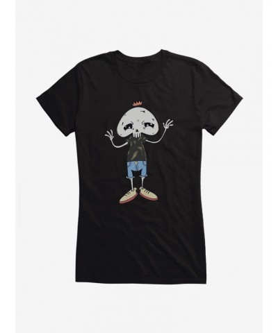 Depressed Monsters Hipster Skeleton Girls T-Shirt By Ryan Brunty $9.96 T-Shirts