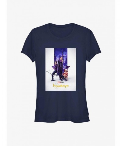 Marvel Hawkeye Trio Poster Girls T-Shirt $9.36 T-Shirts