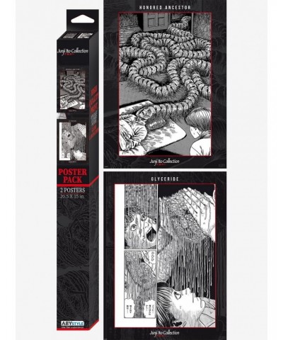 Junji Ito Chibi Boxed Poster Pack $7.70 Merchandises