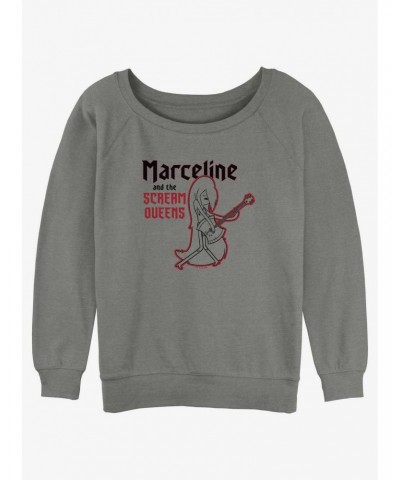 Adventure Time Marceline and the Scream Queens Girls Slouchy Sweatshirt $8.86 Sweatshirts