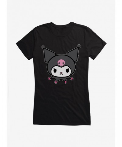 Kuromi Smiles Girls T-Shirt $8.76 T-Shirts