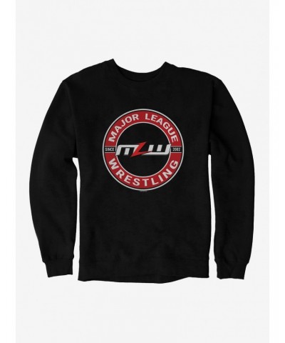 Major League Wrestling Circle Logo Sweatshirt $11.22 Sweatshirts
