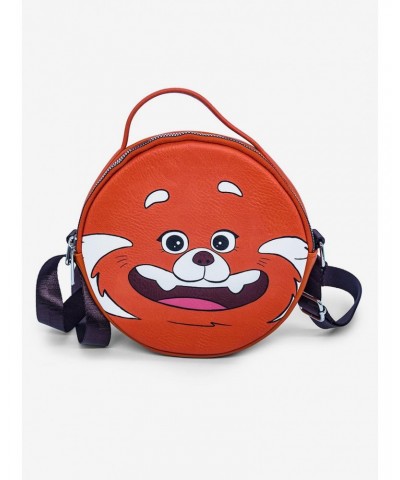 Disney Pixar Turning Red Panda Mei Smiling Face Close Up Cross Body Bag $14.39 Bags