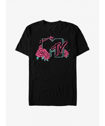 MTV Rose Logo T-Shirt $7.46 T-Shirts